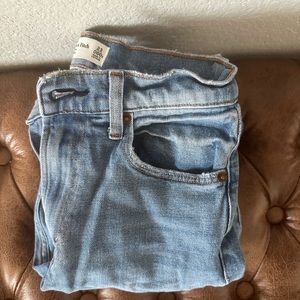 Abercrombie high rise mom jeans